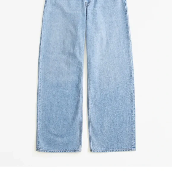 Abercrombie & Fitch The Ultra Loose Low Rise Jeans Size 29/8 - Picture 3 of 10